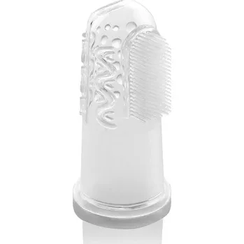 Zubní kartáček REER Kartáček na prst silikonový 2 ks