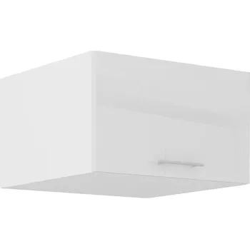 Kuchyňská skříňka 60 NAGU-36 1F Horní skříňka LARA bílá lesk