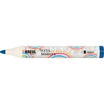 Popisovač na textil KREUL "M", modrý