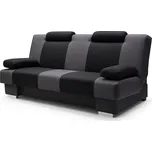 Rozkládací pohovka ANTONIO černá / šedá