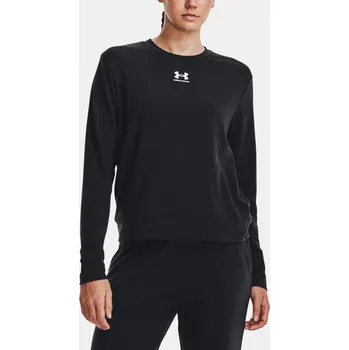 Dámská mikina Dámská mikina Under Armour Rival Terry Crew  1369856-001 Černá SM