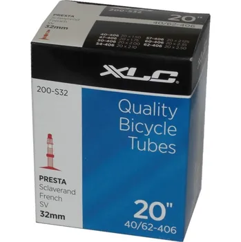 Komponent pro jízdní kolo XLC Duše 20x4.0/4.9 100/200-406 SV 33 mm