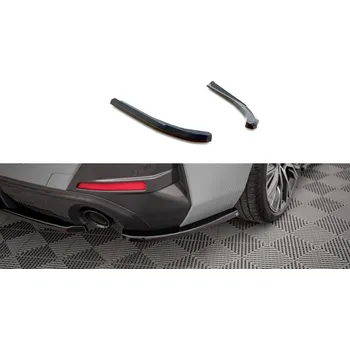 Auto-moto Splittery zadní boční V.1 BMW 4 Gran Coupe M-Pack G26 černý lesklý plast