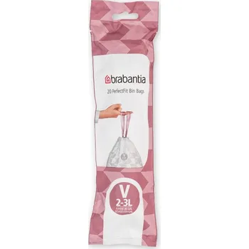 Odpadkový koš Brabantia Sáčky do odpadkového koše V 2-3L/20ks