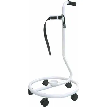 Kyslíková lahev Vozík pro tlakovou lahev 10 l, 5 koleček, statický