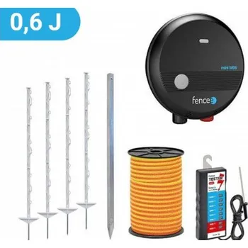 Ohradník VNT electronics Set elektrického ohradníku pro koně, poníky, psy, zajíce - síťový zdroj - páska 250 m