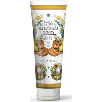 Sprchový gel Rudy Profumi Rudy Profumi MAIOLICHE Sprchový gel a pěna do koupele s vůní SICILIAN ORANGE BLOSSOM - 250 ml CP-3350