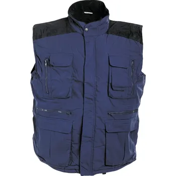 Pánská vesta DAVIDA zimní vesta modrá, OHIO Velikost: XXL