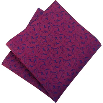 HEDVA ČESKÝ BROKÁT Kapesníček PESh 400 žakár vínová KRB Barevná varianta: vínová