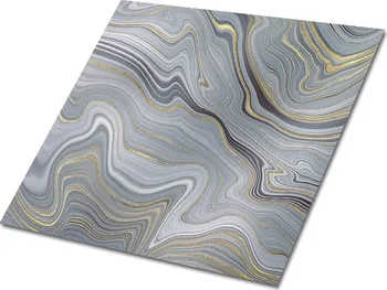 vinylová podlaha Kobercomat Samolepící vinylové čtverce 30 x 30 cm 9 ks mramorové vlny