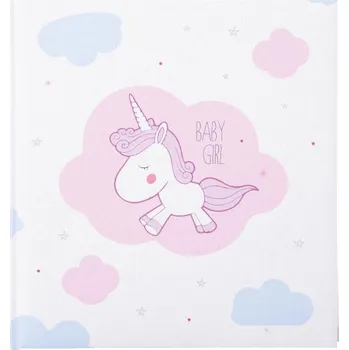 Fotoalbum Dětské album na růžky 25x25/60s, Jednorožec