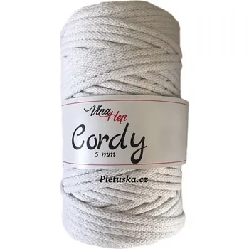 Cordy 5 mm bílá 8002