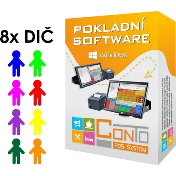 Finanční software Conto Mini - rozšíření na 8 subjektů / DIČ QSW.CONTO_M8S