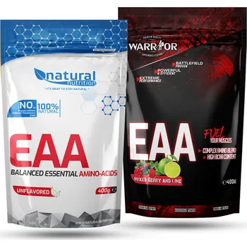 Aminokyselina EAA - Esenciální aminokyseliny 400g Mixed Berry and Lime