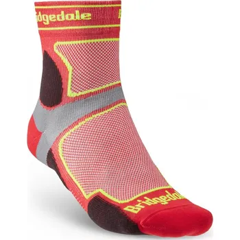 Pánské ponožky Bridgedale Trail Run UL T2 CS 3/4 Crew red/325 XL ponožky