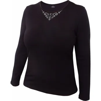 Dámské tričko Dámské tričko, dlouhý rukáv KITOCA 801 černá S