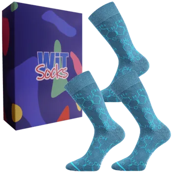 Pánské ponožky Dárkový set - Povolání - Chemik - velikost 43-46 (Velikost 43-46)