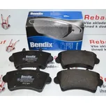 Přední brzdové destičky NISSAN INTERSTAR OPEL MOVANO RENAULT MASTER II (BENDIX 573107B NISSAN 41060-00QAD OPEL 1605980 OPEL 4402993 OPEL 4404585 OPEL 9110993 OPEL 9112585 OPEL 93173180 RENAULT 7701206727 RENAULT 7701207339)