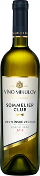 Víno Víno Mikulov Sommelier Club Veltlínské zelené 2019 pozdní sběr 0,75 l
