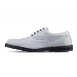 Vasky Elegant Grey - Pánské kožené polobotky šedé - jarní / podzimní boty | Flexiko | česká výroba ze Zlína 46 EU