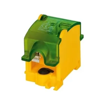 F&F Svorkovnice stoupací OBL 25/16-1 žluto-zelená 1008711