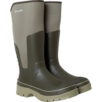 Pánské holínky Neoprénové holínky Graff 121 zelené Velikost: 42