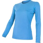 SENSOR MERINO ACTIVE dámské triko dl.rukáv modrá