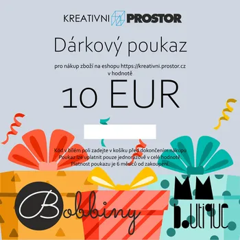 Dárkový potravinový koš Dárkový poukaz na 10 EUR