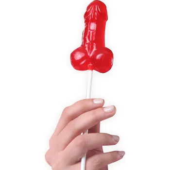 Secret Play Strawberry Penis Lollipop 30g