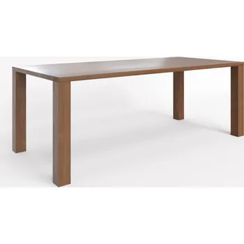 Jídelní stůl BMB Jídelní stůl bez lubu Materiál: Buk jádrový, Povrchová úprava: rovné rohy, Specifikace: 90x140