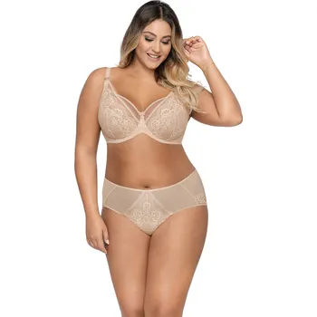 Podprsenka Měkká dámská podprsenka soft Ava 1824 Beige béžová 80D