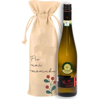 Víno Pytlík na víno s potiskem PRO MAMINKU Víno: Ryzlink rýnský 2023 - Lahofer