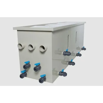 Jezírková filtrace Filtreco 4 chamber gravity sieve large - 4-komorový filtr se štěrbinovým sítem velký