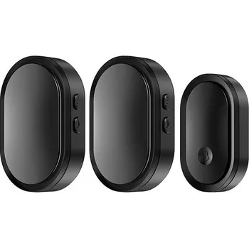 Domovní zvonek Cacazi bezdrátový A99 sada 2× přijímač + 1× tlačítko