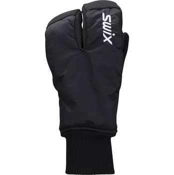 Rukavice SWIX Rukavice Endure split mitt jr H0785-10000 černé běžecké dětské rukavice Velikost: 7
