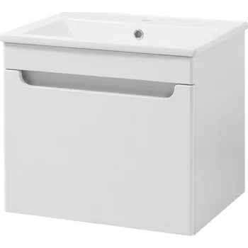 Koupelnový nábytek Lavedo Eliba Credo II 55 koupelnová skříňka s umyvadlem z litého mramoru závěsná