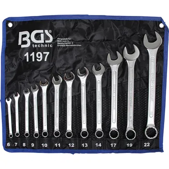 Dílna Sada očkoplochých klíčů | 6 - 22 mm | 12dílná