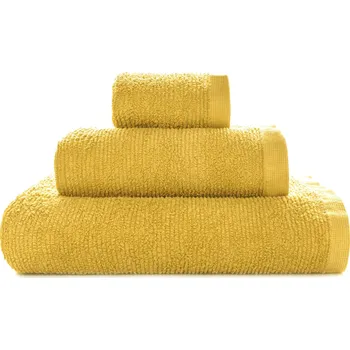 Ručník Froté ručník Sorema Ribbon 550 gsm Mustard (žlutá) Barva: Žlutá - Mustard - Ribbon, Velikost: 50 x 100 cm