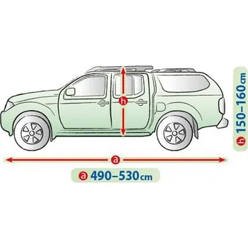 Plachta na motorové vozidlo Kegel-Blazusiak Autoplachta Mobile Garage pickup XL (hardtop)