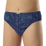 Andrie 3543 modré pánské slipy Barva: modrá, Velikost: L