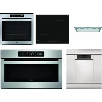 Set domácích spotřebičů WHIRLPOOL ABSOLUTE AKZM 8480 IX + WHIRLPOOL WS Q2760 BF + WHIRLPOOL AKR 650/1 IX + WHIRLPOOL ABSOLUTE AMW 730 IX + WHIRLPOOL WSBO 3O34 PF X
