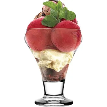 zmrzlinka 305ml, 6ks, FROSTY v.12,3cm, sklo