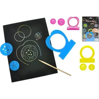 Figurka M.T. Magické vyškrabovací papírky 5ks s doplňky - různé druhy Barva: Růžová