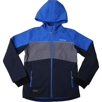 Chlapecká softshellová bunda Wolf B2268 vel. 98/104-122/128 tmavě modrá