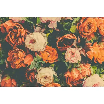 Fototapeta DIMEX | Vliesová fototapeta Vintage pozadí MS-5-1313 | 375 x 250 cm| černá, krémová, oranžová, růžová + Vliesová fototapeta na stěnu DIMEX Vintage pozadí MS51313 v rozměru 375 x 250 cm + lepidlo zdarma