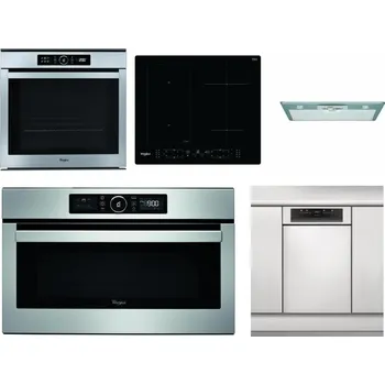 Set domácích spotřebičů WHIRLPOOL ABSOLUTE AKZM 8480 IX + WHIRLPOOL WL B8160 NE + WHIRLPOOL AKR 650/1 IX + WHIRLPOOL ABSOLUTE AMW 730 IX + WHIRLPOOL WSBO 3O34 PF X