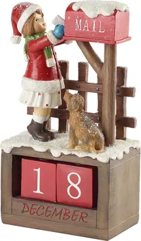 Vánoční dekorace Villeroy & Boch Winter Collage Accessoires adventní kalendář 22,5 cm