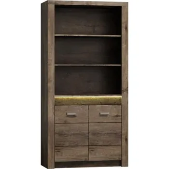 Obývací stěna Tempo Kondela Inneas 05 (jasan tmavý)