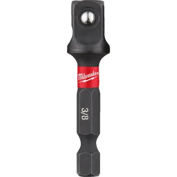 Příslušenství k nářadí MILWAUKEE Adaptér 1/4" Hex na 3/8" čtyřhran Shockwave
