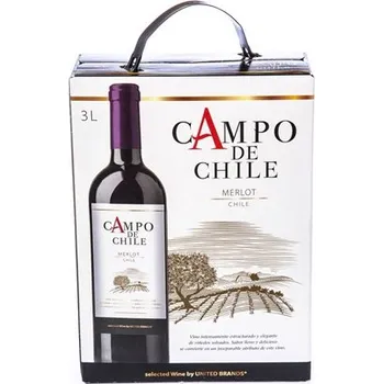 Campo De Chille Merlot víno červené 1x3L Bag in box